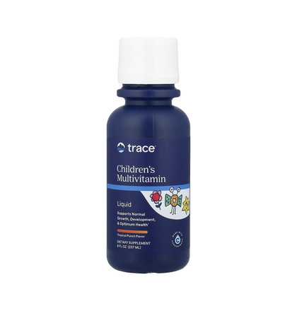 Trace Minerals Research Kid’s Multi Vitamins and Minerals, Ресёрч Жидкие Кидс Мульти Витамины и Минералы, 237 мл